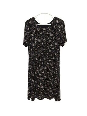Molly Malloy Black Floral Dress